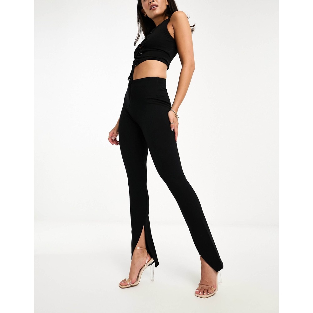 NWT Spanx Perfect Front Slit Leggings in Classic Black Size Small